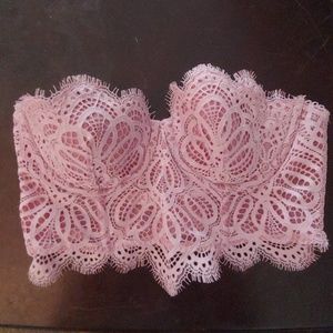 Strapless bralette NEVER WORN